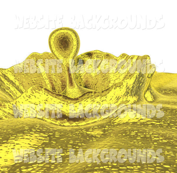 backgroundbright yellow liquid droplet making a splash in a puddle of oil or other viscous liquid by 3pod 204 copy