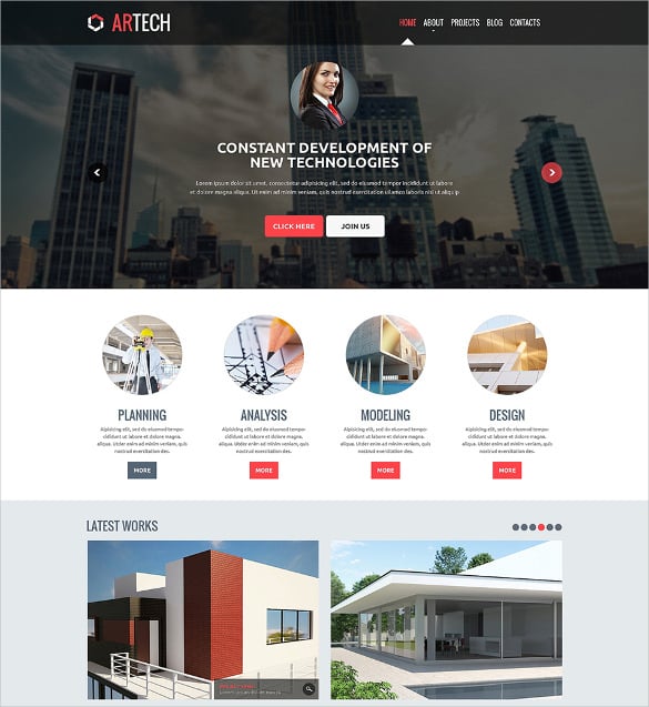 Website Templates For Roofing Companies