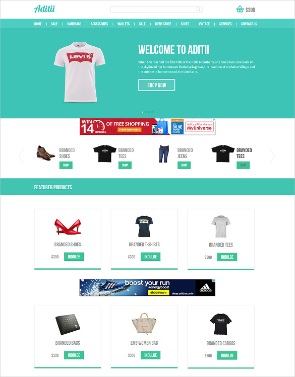 30+ eCommerce HTML5 Themes & Templates