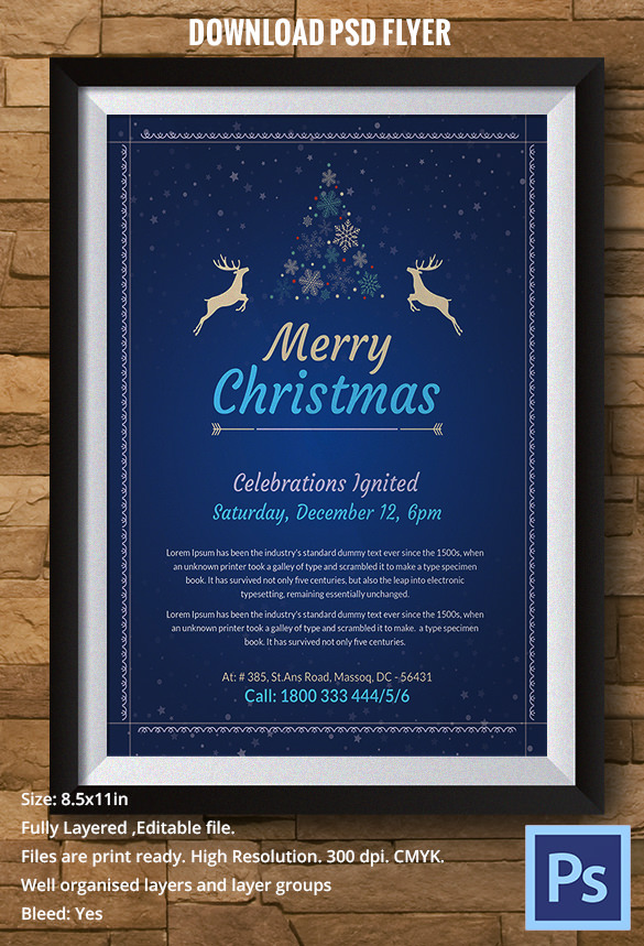 88+ Christmas Flyer Templates - PSD, AI, Illustrator, Word