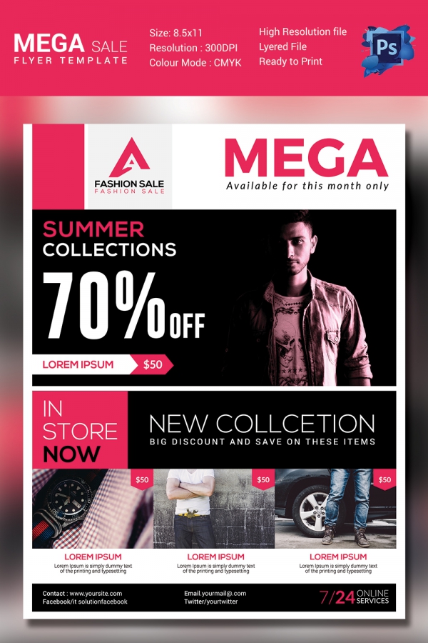 Summer Sale Flyer