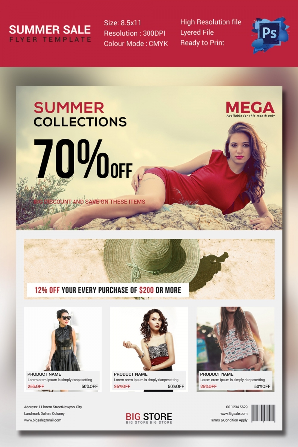 Final Summer Collection Sale Flyer
