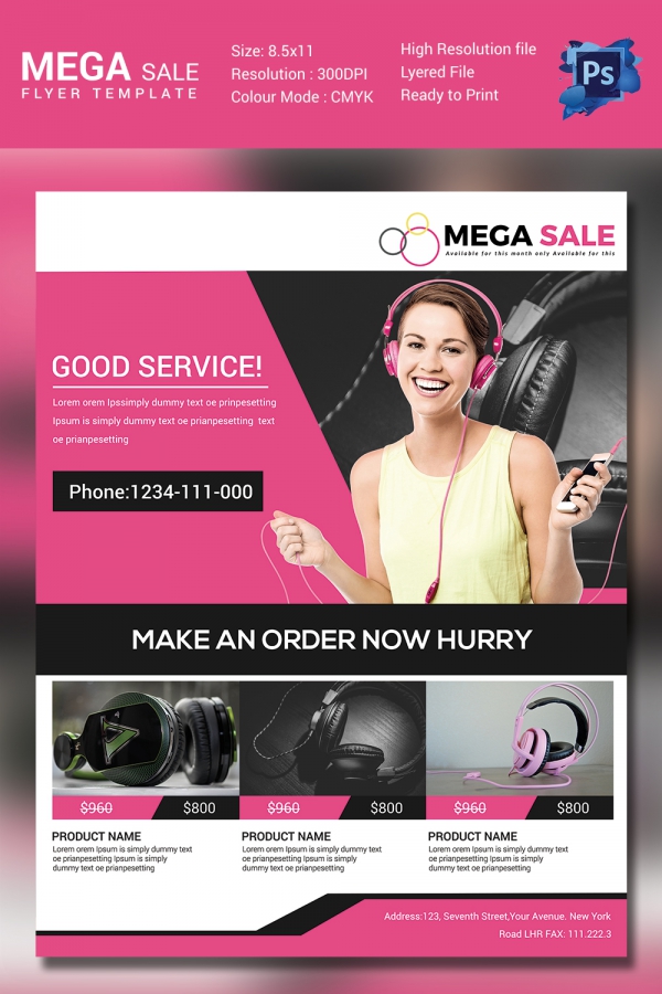 Sale Clean Flyer