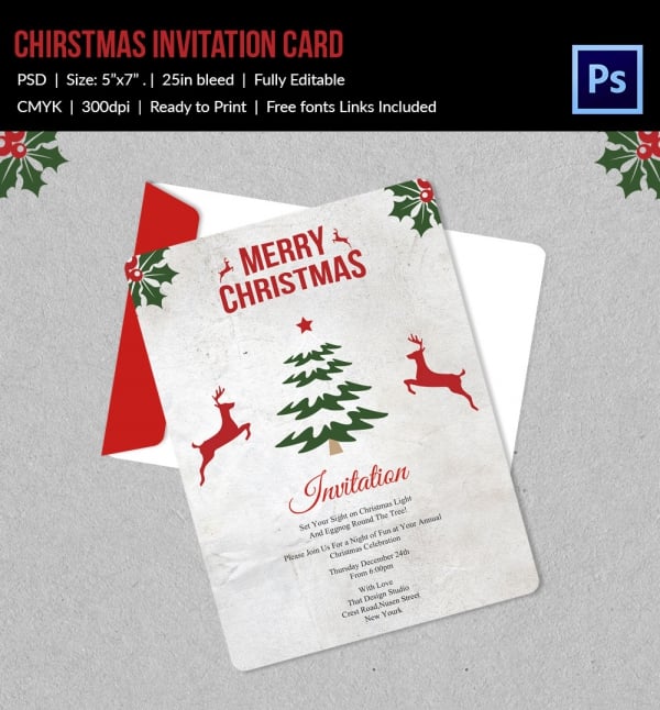 retro-christmas-party-invitation-photoshop-psd-design