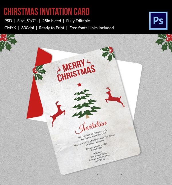 20+ Christmas Party Templates - PSD, EPS, Vector Format Download