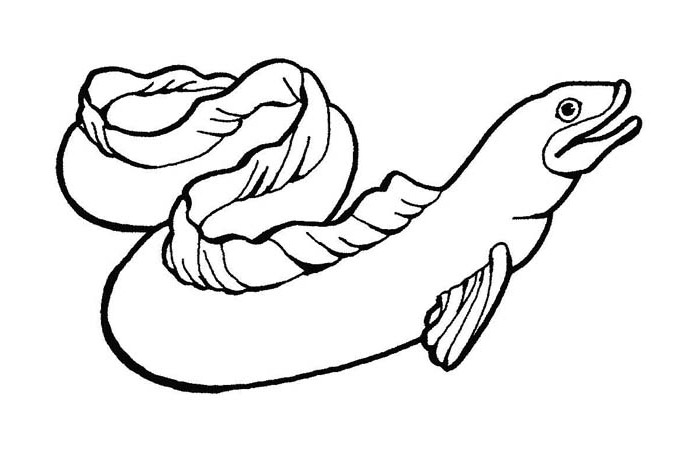 scary sea serpent coloring pages