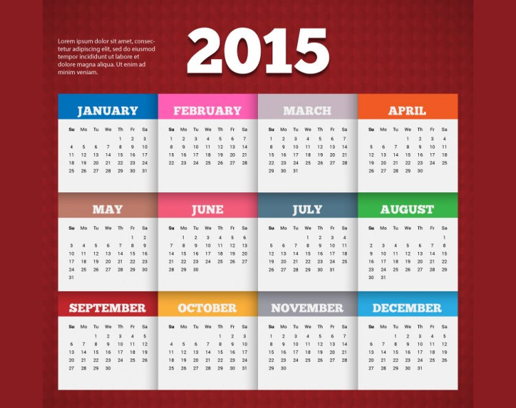 2015 calendar template2