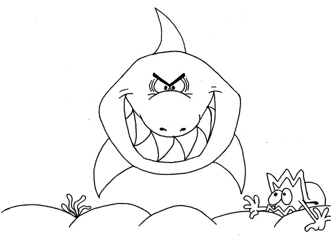 55+ Shark Shape Templates, Crafts &amp; Colouring Pages | Free &amp; Premium Templates