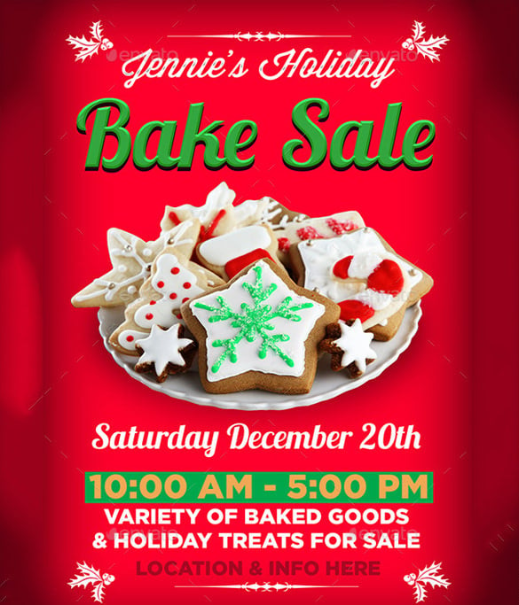 holiday-bake-sale-flyer