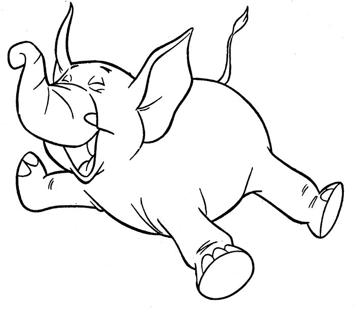 Elephant Template - Animal Templates