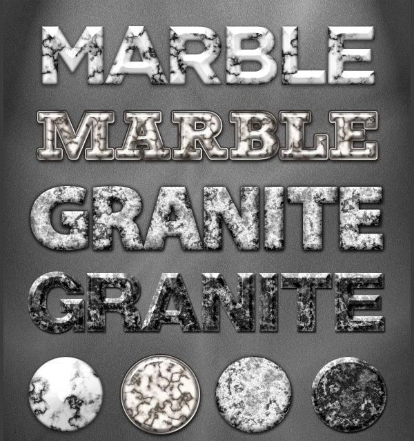 4 marble textures