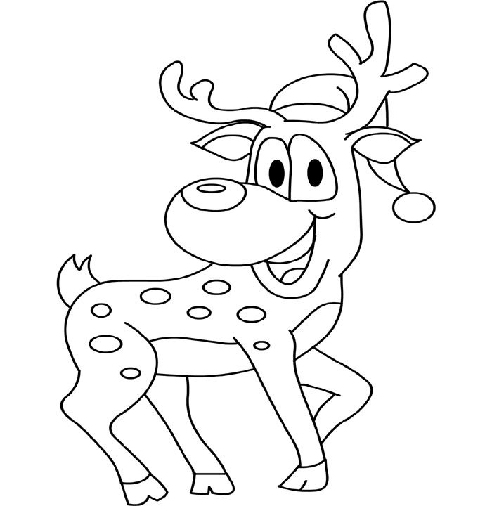 Reindeer Template - Animal Templates