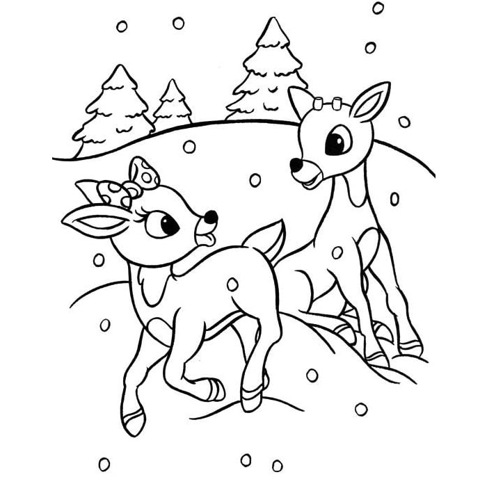 Reindeer Template - Animal Templates | Free & Premium ...