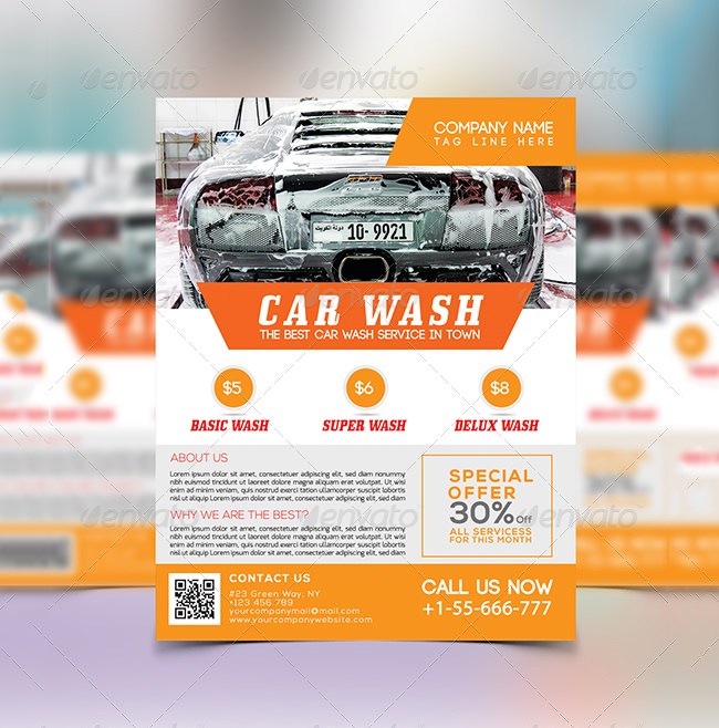 Car Wash Flyers – 40+ Free PSD, EPS, Indesign Format Download | Free ...