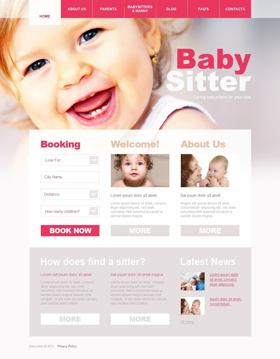 15+ Best WordPress Baby Templates & Themes Free & Premium Templates