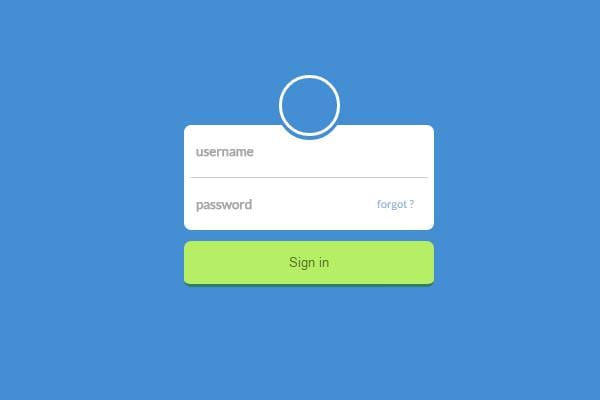 Login Form In Html Free Download