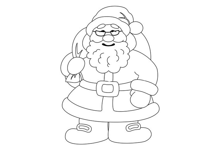Free 70+ Best Santa Templates Shapes, Crafts &amp; Colouring Pages