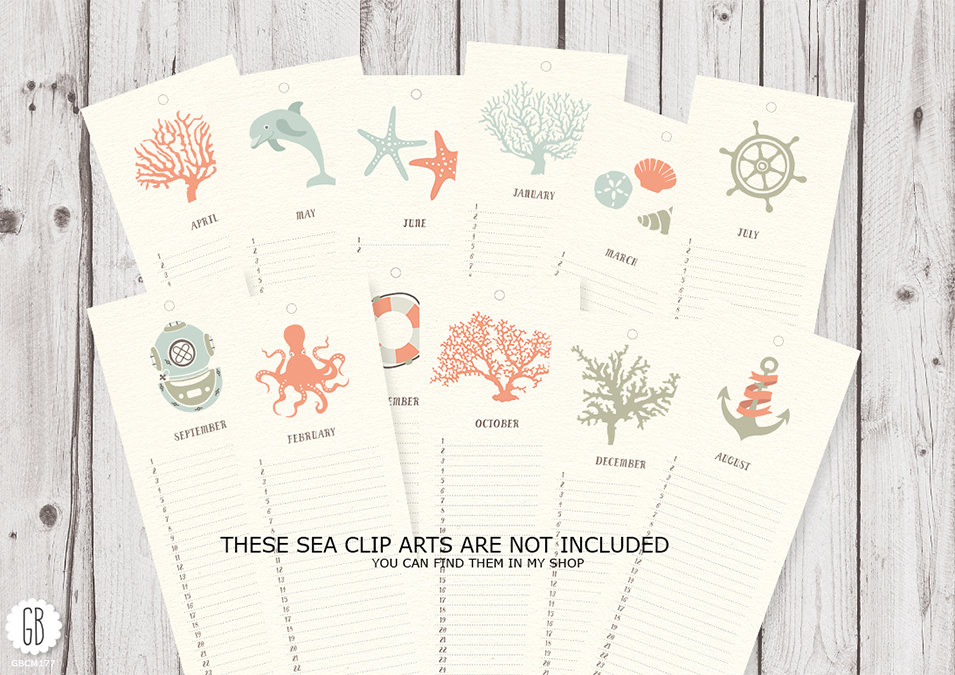 Perpetual Calendar - Calendar Template