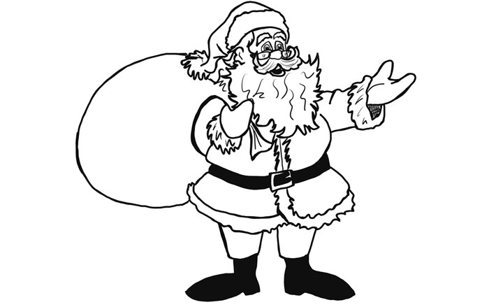Free 70+ Best Santa Templates Shapes, Crafts & Colouring Pages