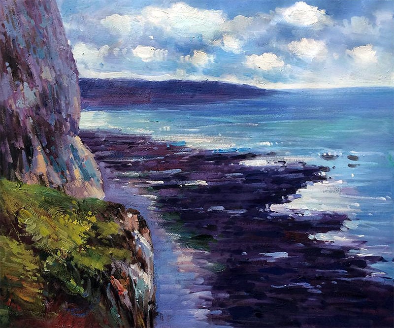 cliff near dieppe