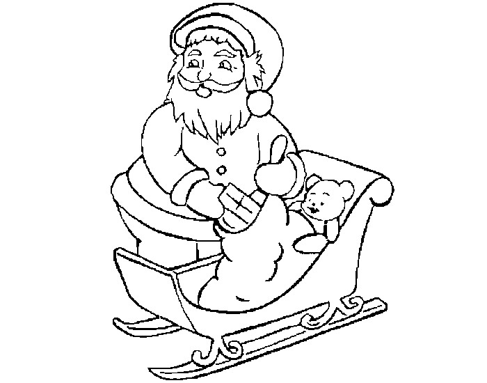 70+ Best Santa Templates Shapes, Crafts & Colouring Pages