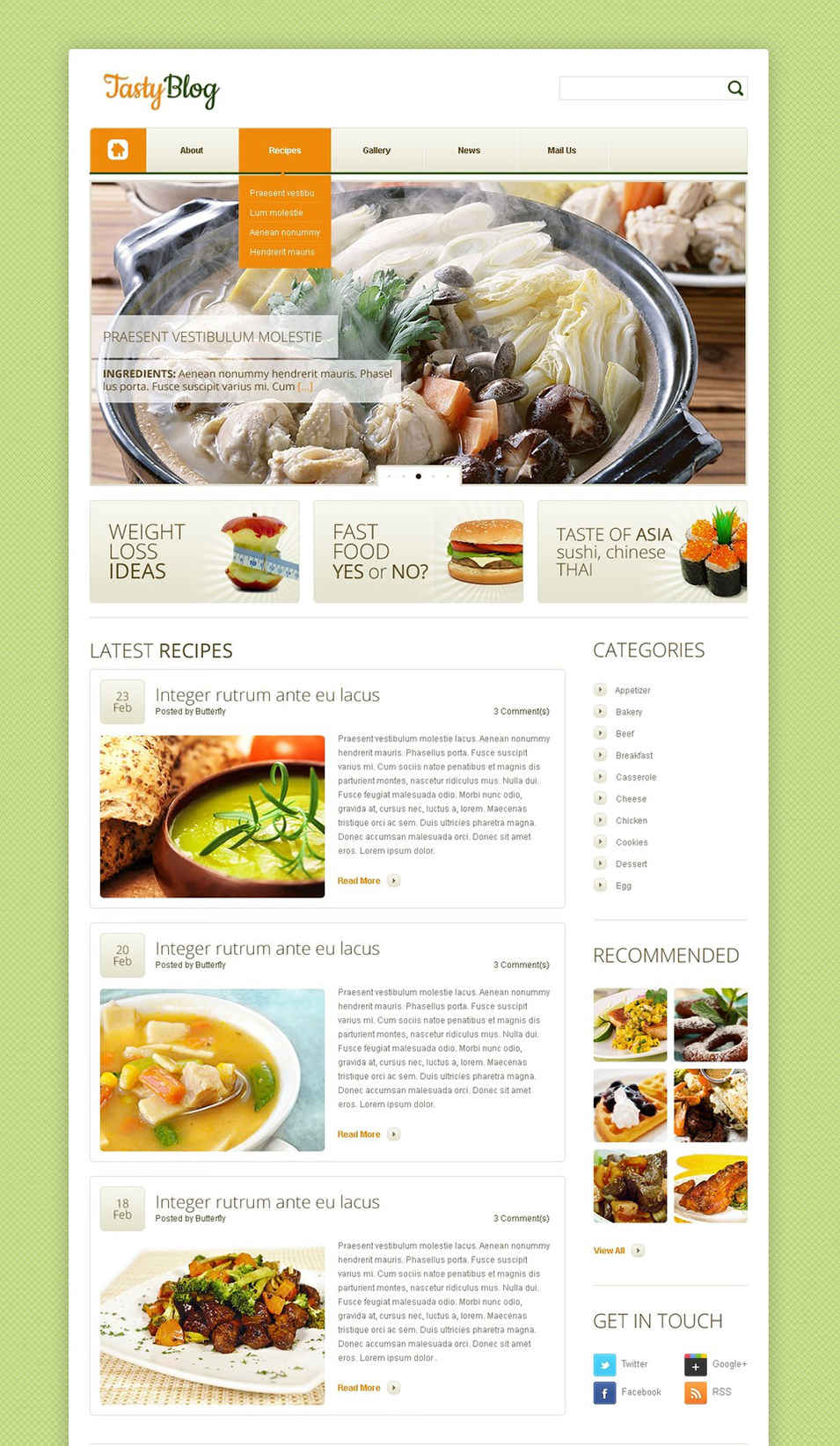 15+ Best Cooking WordPress Templates & Themes | Free & Premium Templates