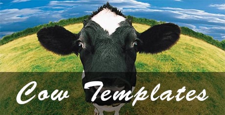cow powerpoint template