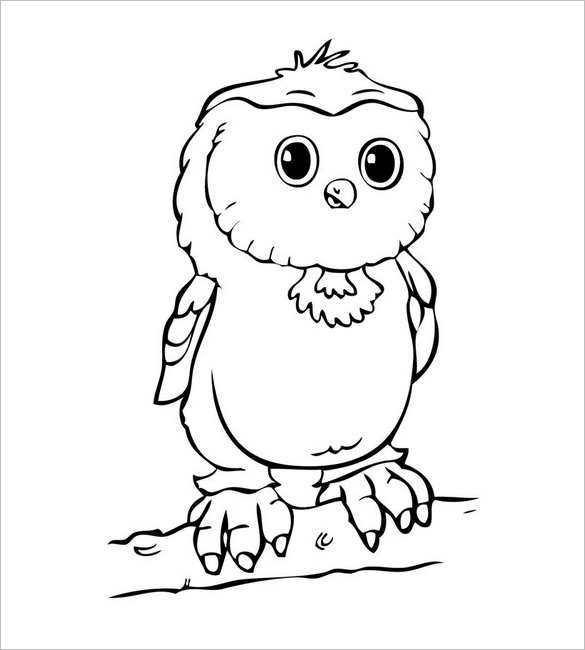 Owl Template - Animal Templates