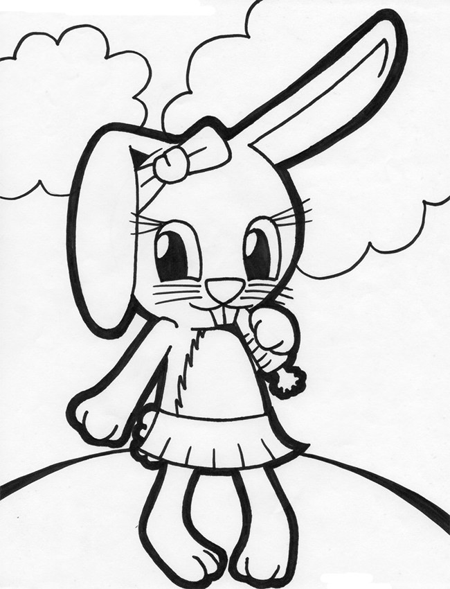 cute-rabbit-template