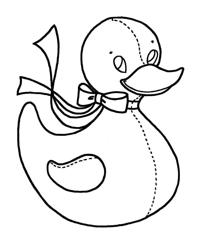 duck template for kids