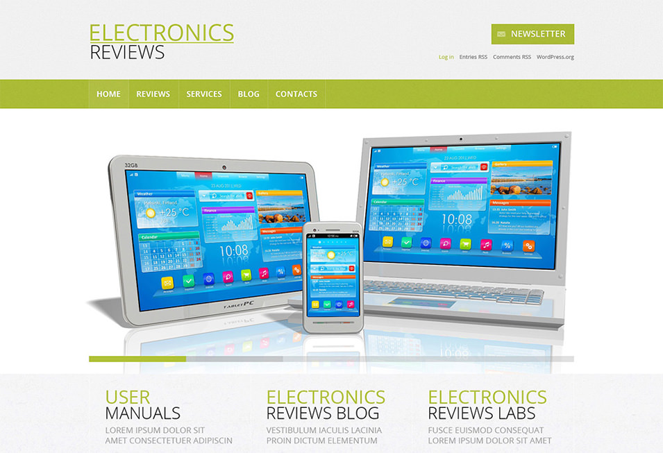 22+ Best Electronic site Templates & Themes Free & Premium Templates