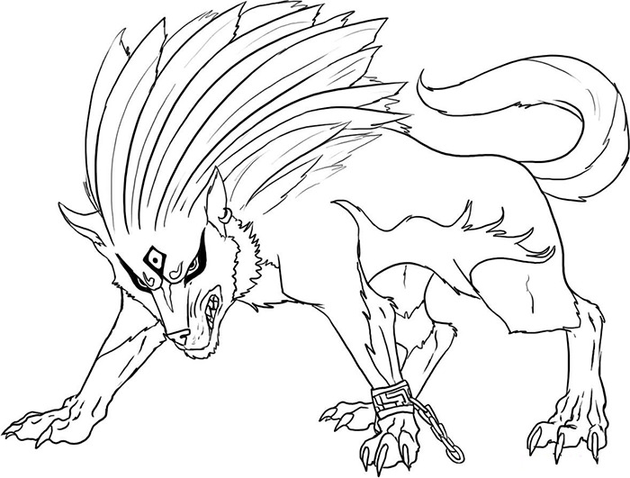 4300 Cartoon Wolf Coloring Pages , Free HD Download