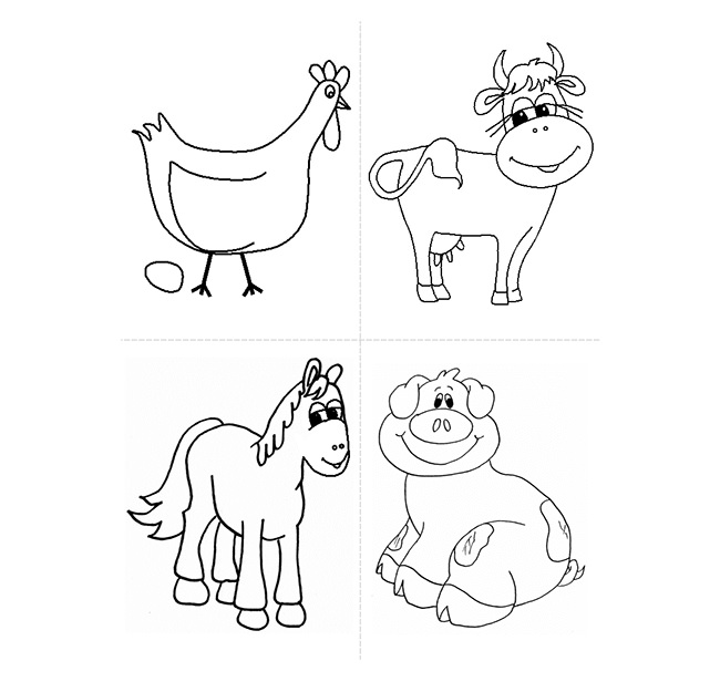 Farm Animal Template - Animal Templates