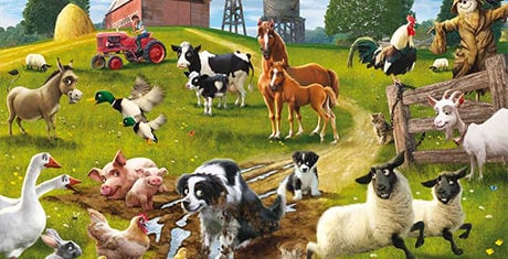 farm animal templates