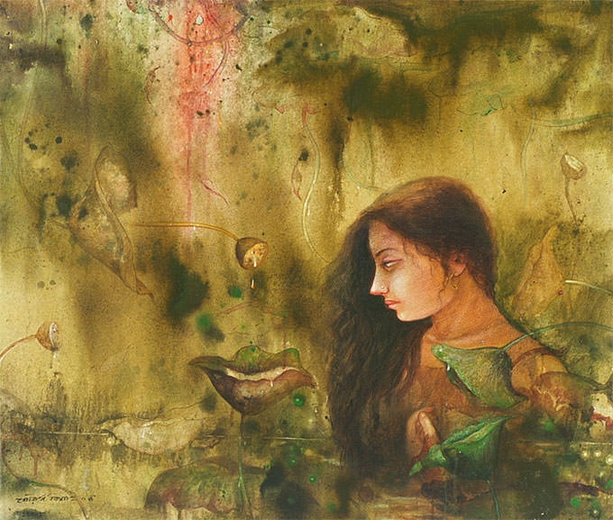 figurative painting by gouranga beshai