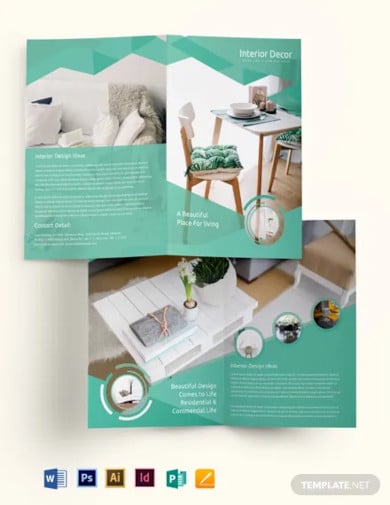 free-interior-decor-bi-fold-brochure-template