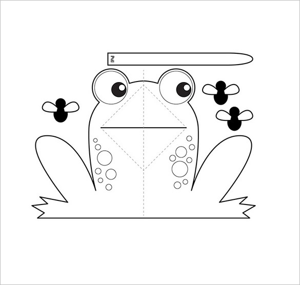 Frog Template Animal Templates