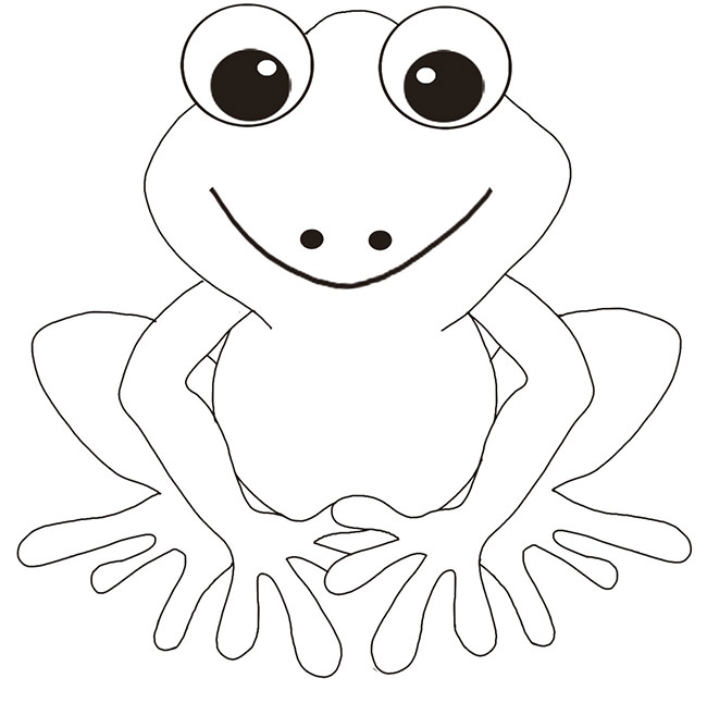 Frog Template Animal Templates