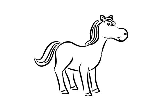 horse template 34