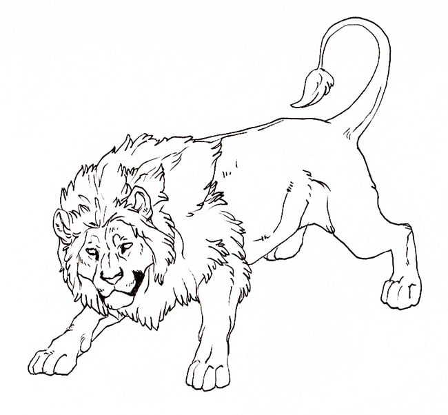 lion-template-14