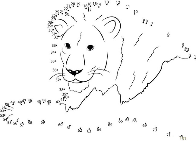 lion template