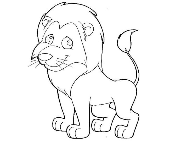 lion-template-43