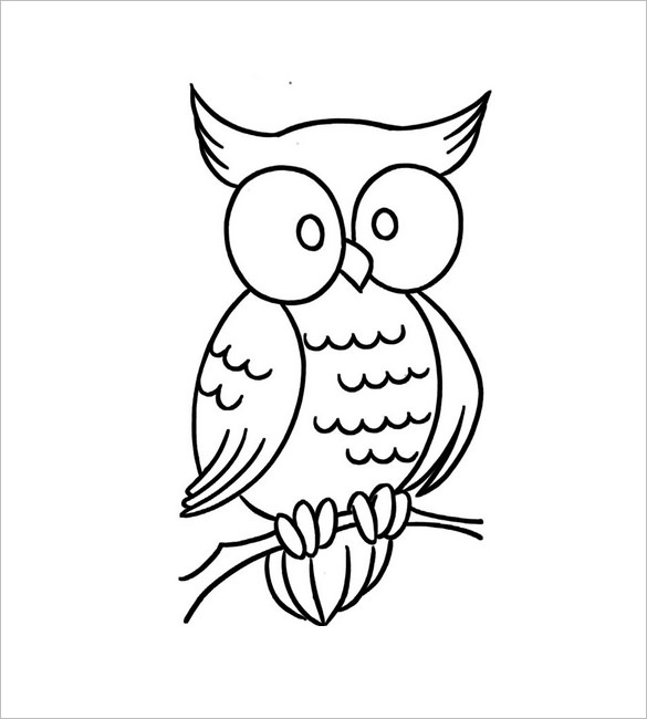 21 Free Printable Owl Template Free Coloring Pages