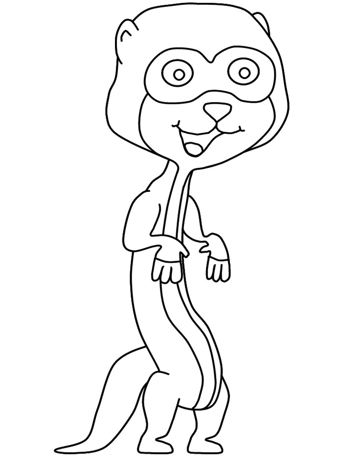 meerkat-coloring-page