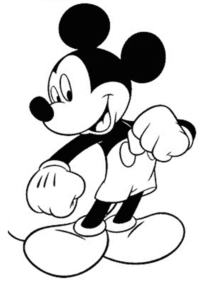 Mickey Mouse Template - Animal Templates | Free & Premium Templates