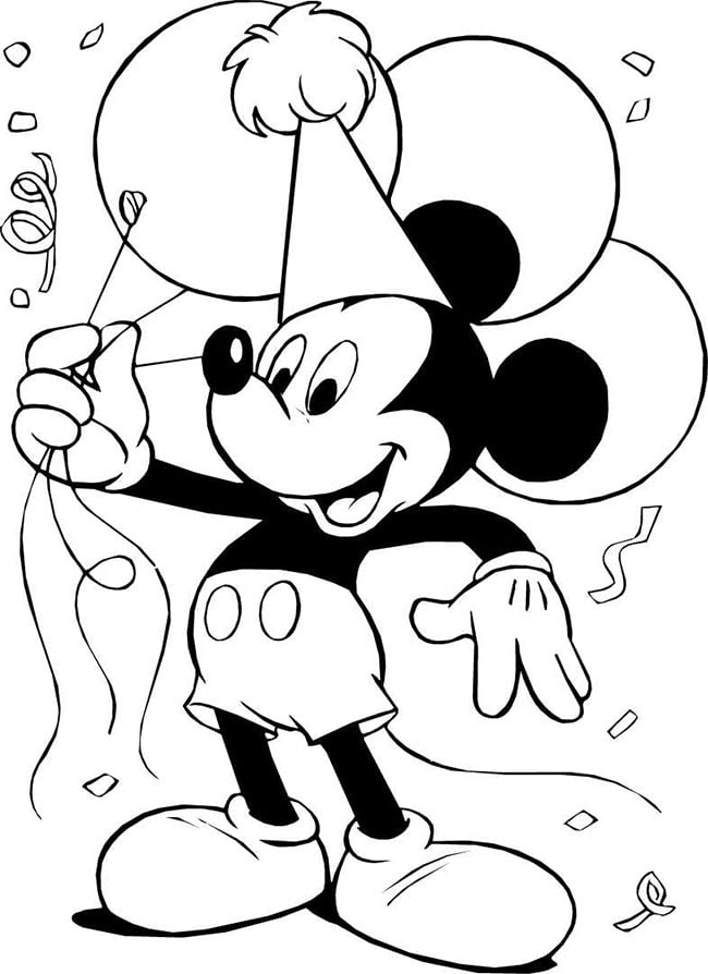 mickey mouse template 8