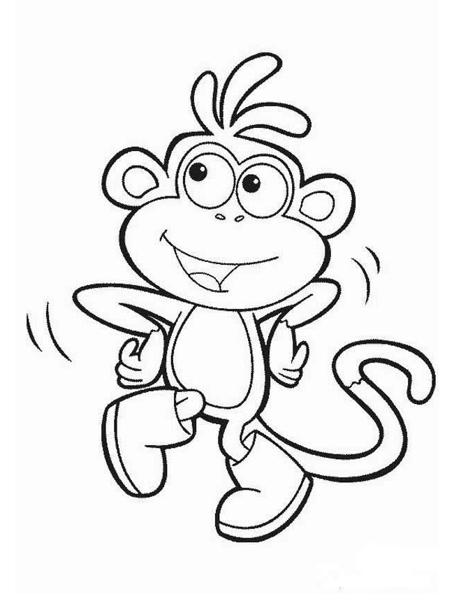 monkey template 10