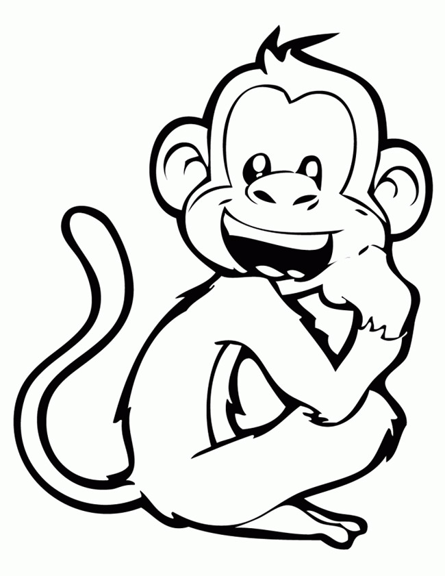 Monkey Template Animal Templates Free Premium Templates