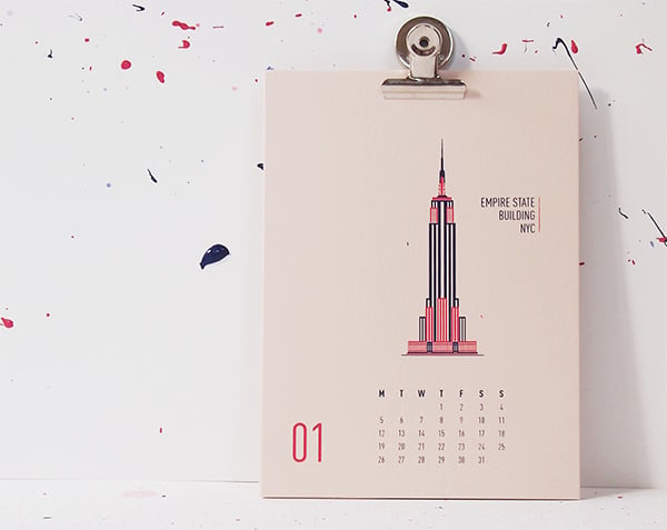 new york city 2015 calendar