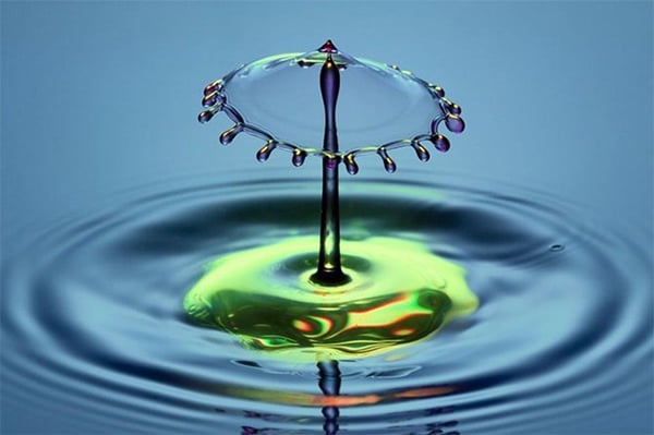 nice water drop photography
